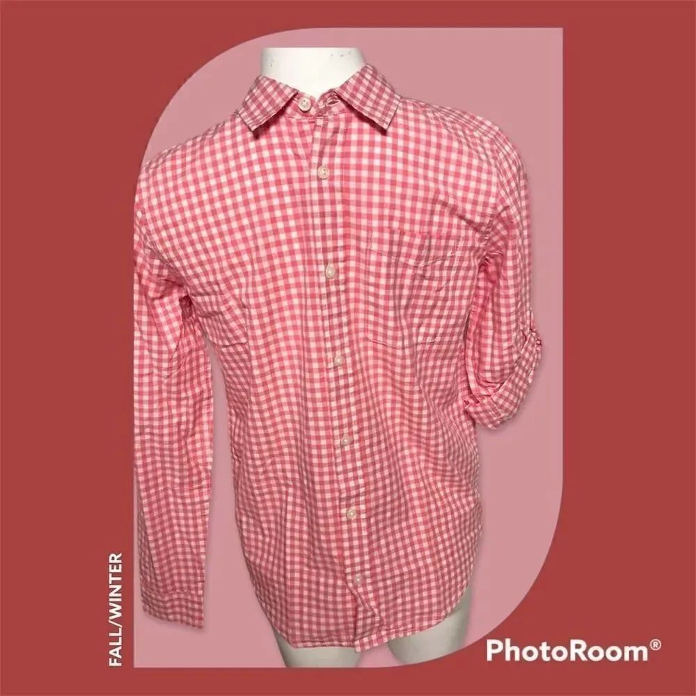 Set of two boy's long sleeve button down